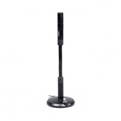 SVEN MK-490, Microphone, Desktop, On/off switch button, Flexible stand for rotation at any angle, Black